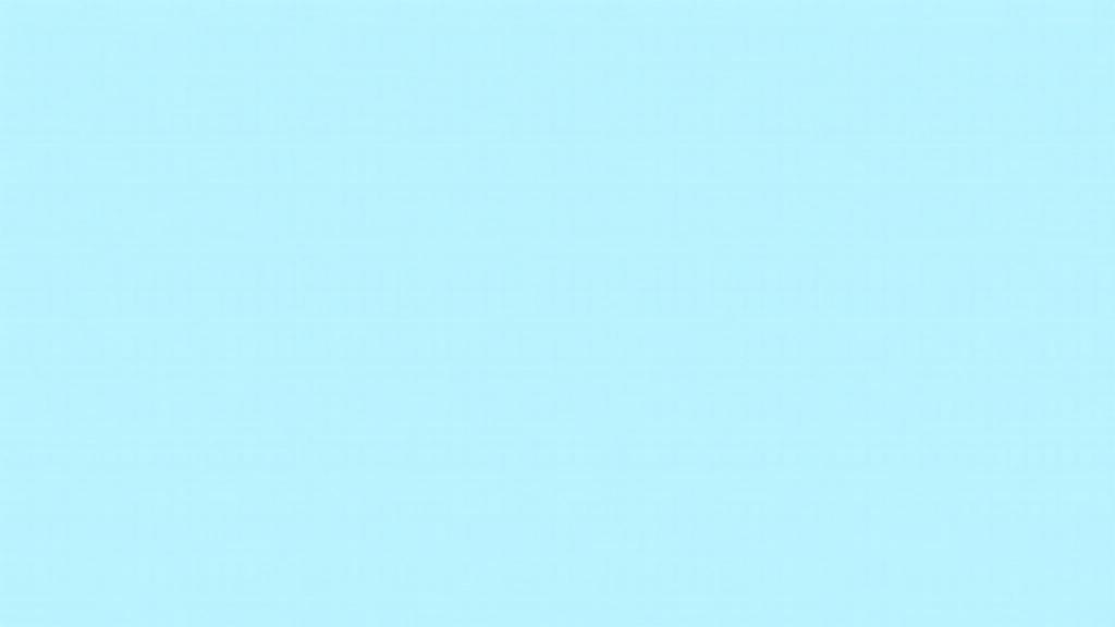 A plain light blue background with no visible objects or patterns.